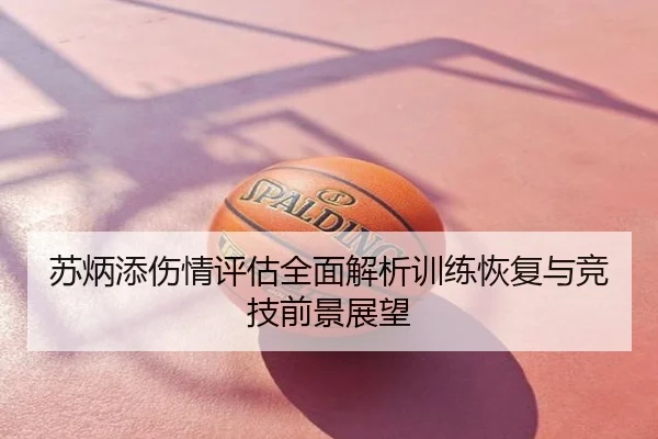 苏炳添伤情评估全面解析训练恢复与竞技前景展望